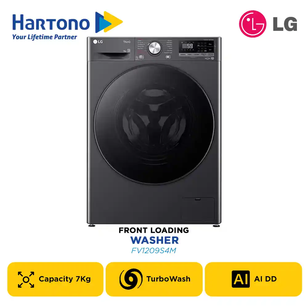 LG MESIN CUCI FRONT LOADING WASHER FV1209S4M