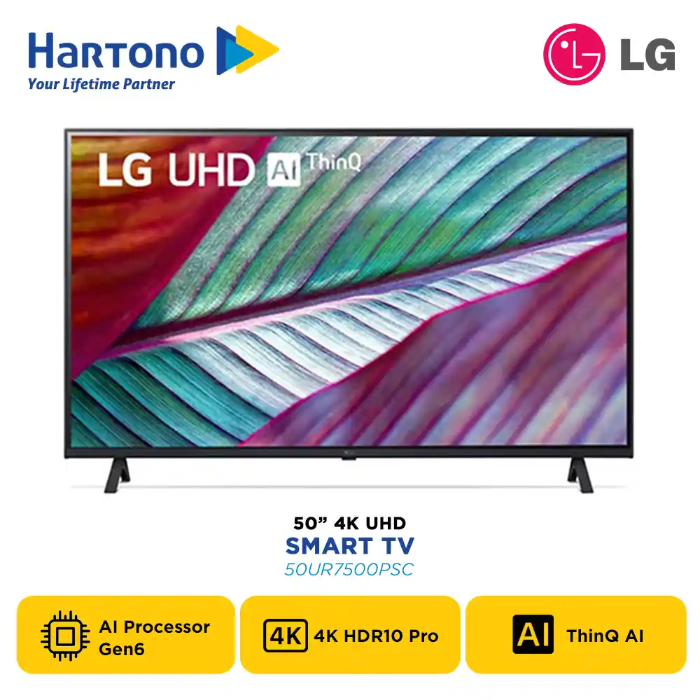 LG 50 Inch 4K UHD SMART LED TV 50UR7500PSC