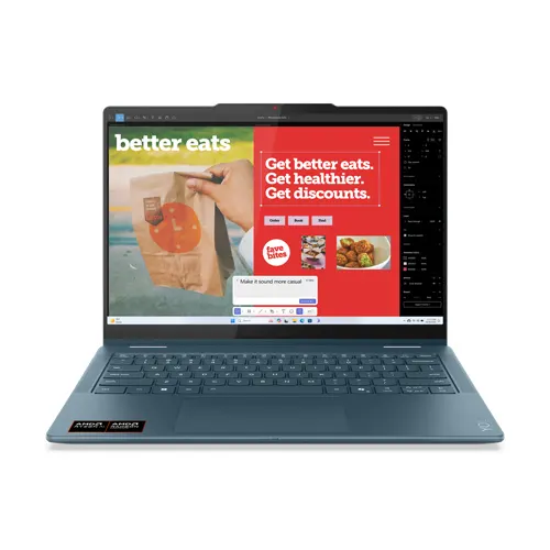 LENOVO CONVERTIBLE LAPTOP YOGA7-14AKP10 AMD RYZEN AI 5 340