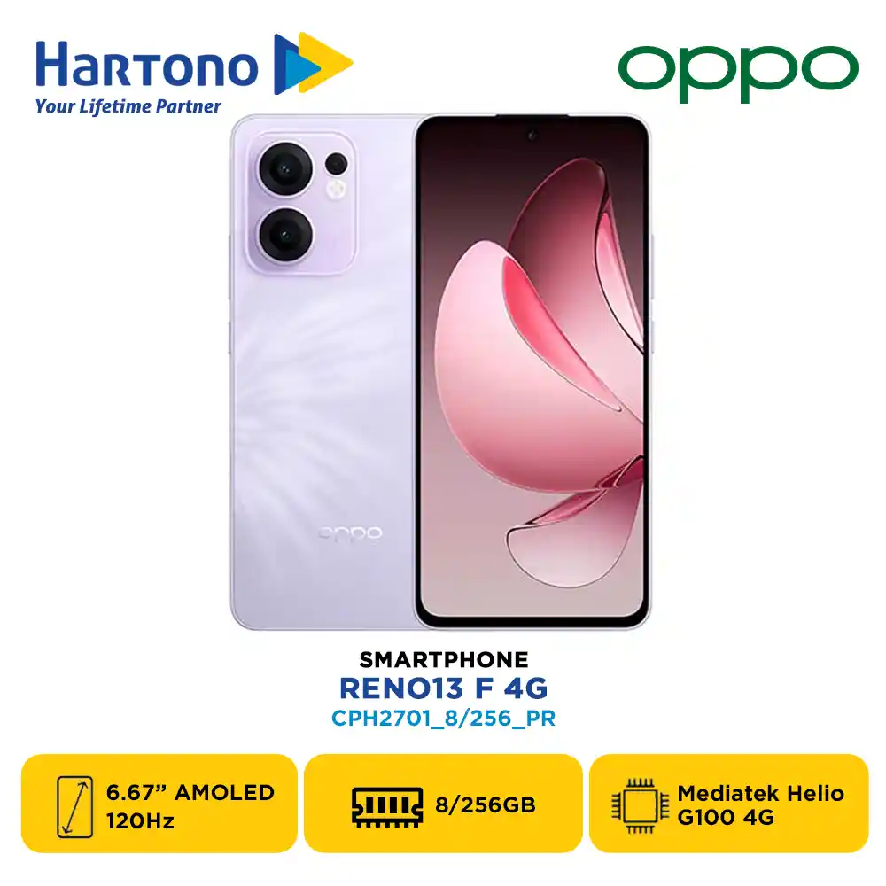 OPPO SMARTPHONE RENO13F 4G 8/256GB SERIES