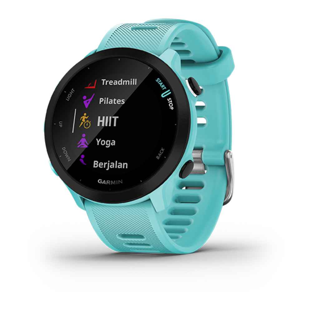 GARMIN SMART WATCH FORERUNNER 55 GPS AQUA