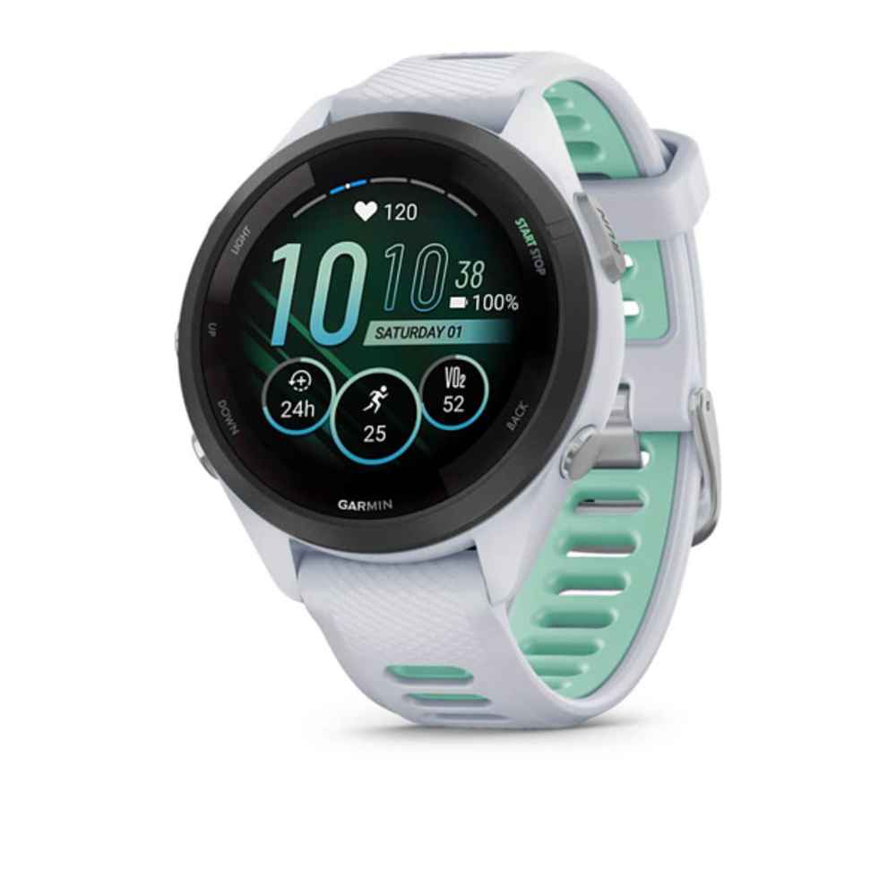 GARMIN SMART WATCH FORERUNNER 265S MUSIC WHITESTONE