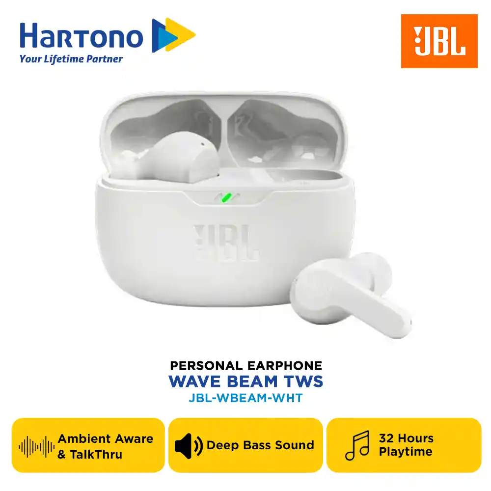 JBL PERSONAL EARPHONE WAVE BEAM TWS SERIES