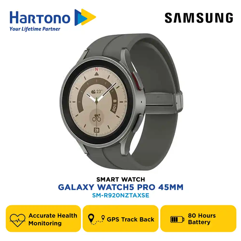 SAMSUNG SMART WATCH GALAXY WATCH 5 PRO 45MM SERIES