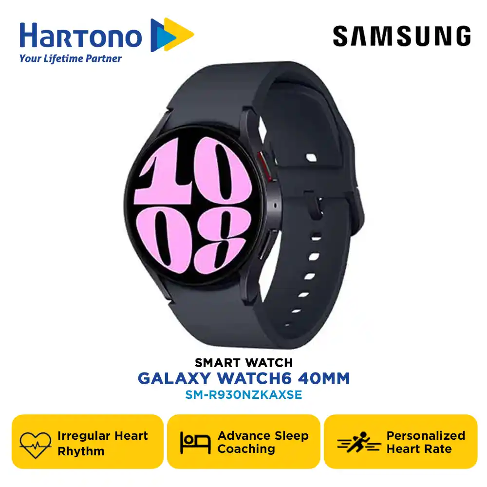 SAMSUNG GALAXY WATCH 6 40MM GRAPHITE
