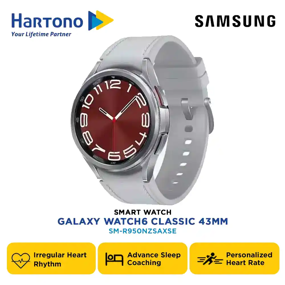 SAMSUNG SMART WATCH GALAXY WATCH 6 CLASIC 43MM SERIES