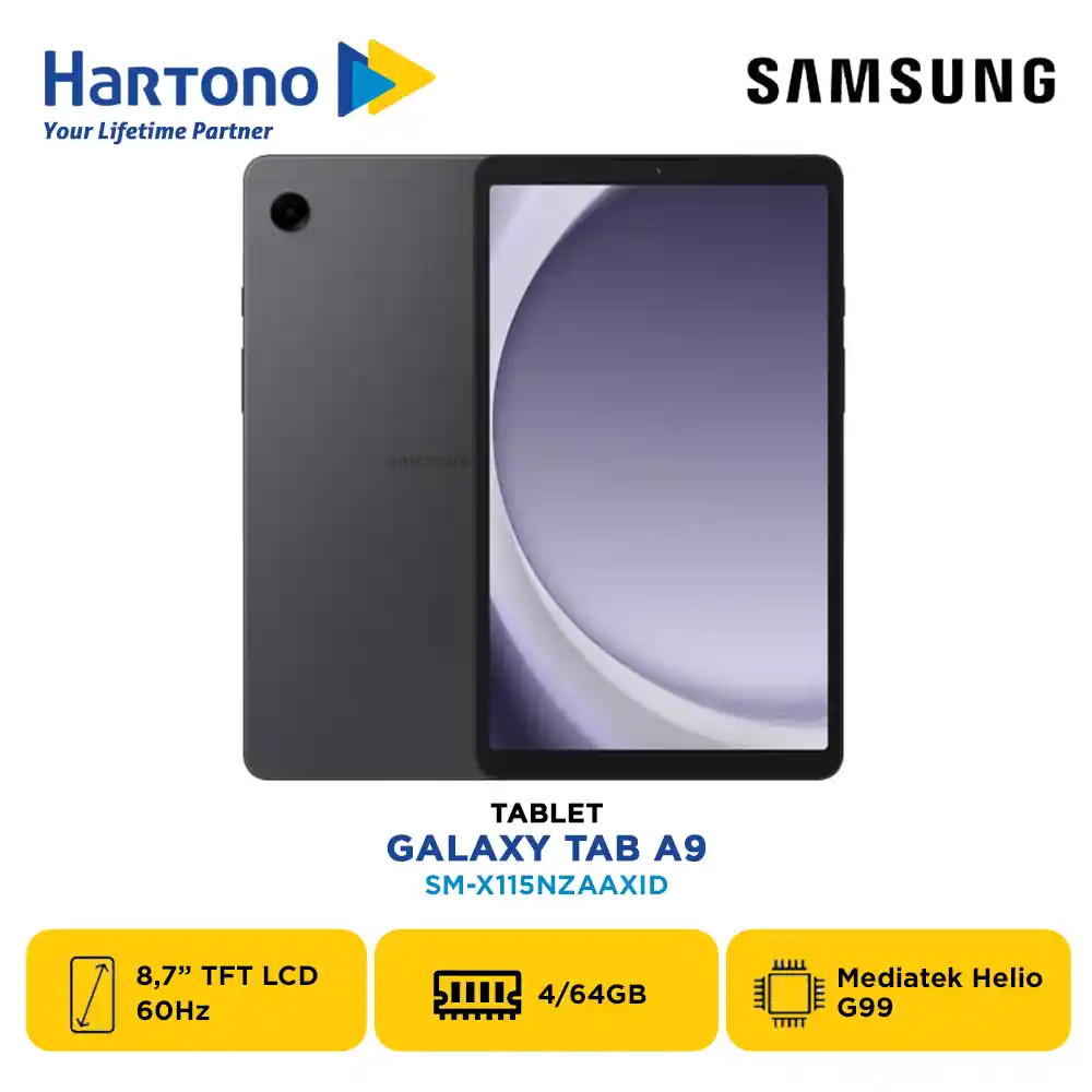 SAMSUNG GALAXY TAB A9 4/64GB GRAY