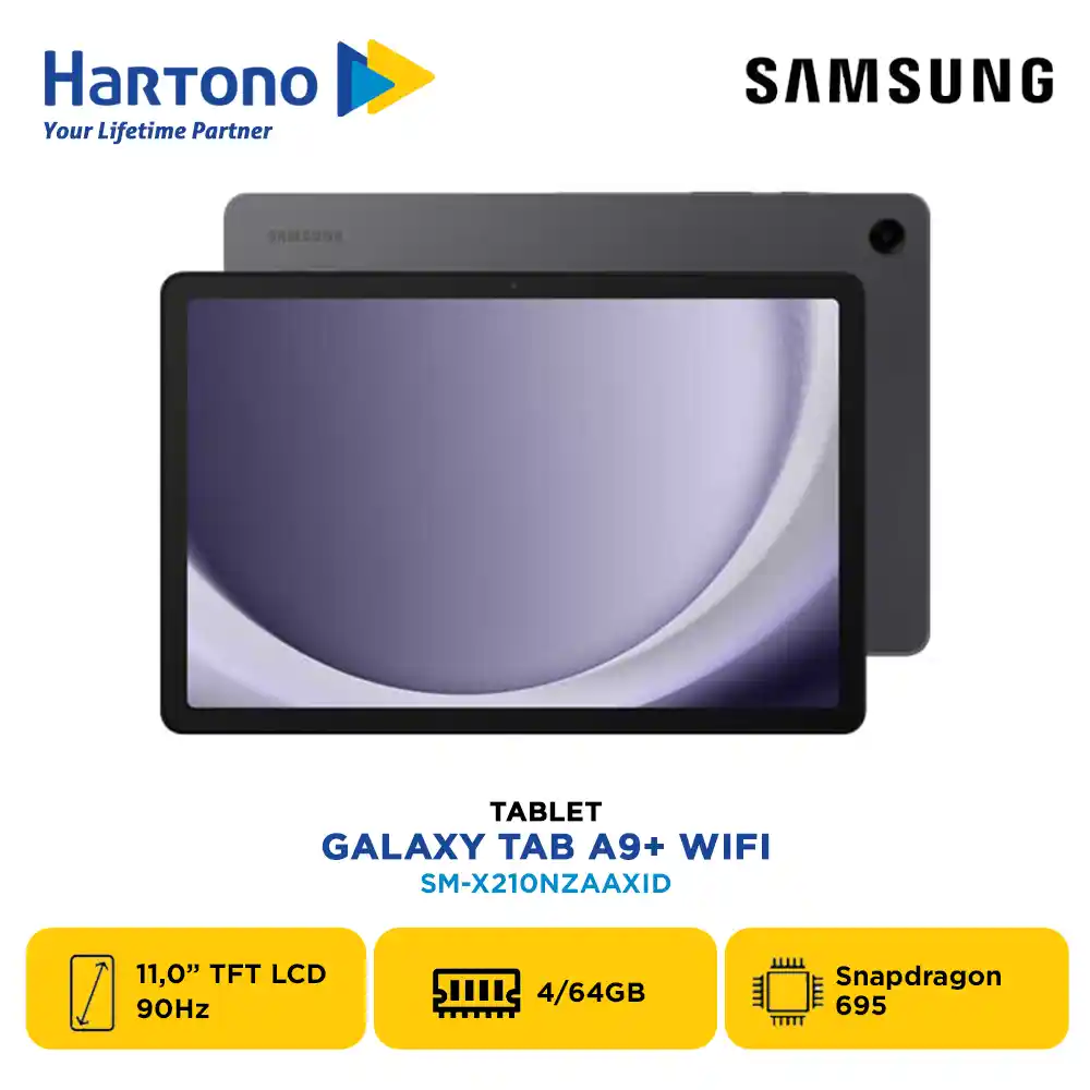 SAMSUNG GALAXY TAB A9+ WIFI 4/64GB GRAY