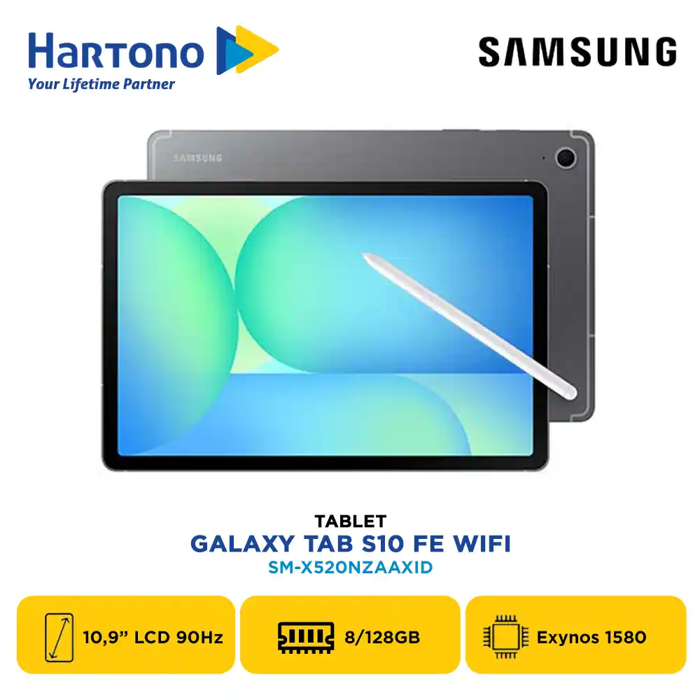 SAMSUNG TAB S10 FE WIFI 8/128GB GRAY SM-X520NZAAXID