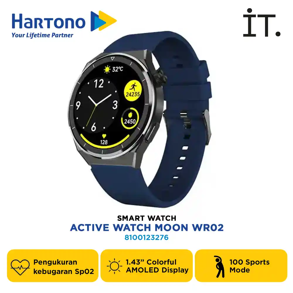 IMMERSIVE TECH ACTIVE WATCH MOON WR02 SERIES