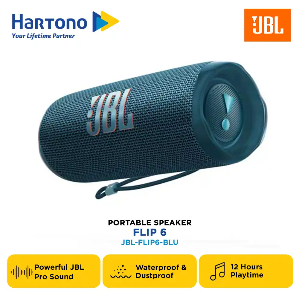 JBL WIRELESS PORTABLE SPEAKER FLIP 6 SERIES