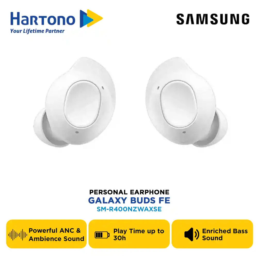 SAMSUNG SMART HEADSET BUDS FE WHITE SM-R400NZWAXSE