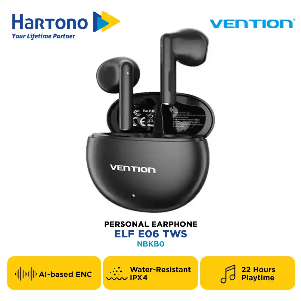 VENTION PERSONAL TRUE WIRELESS EARPHONE TWS ELF E06 SERIES