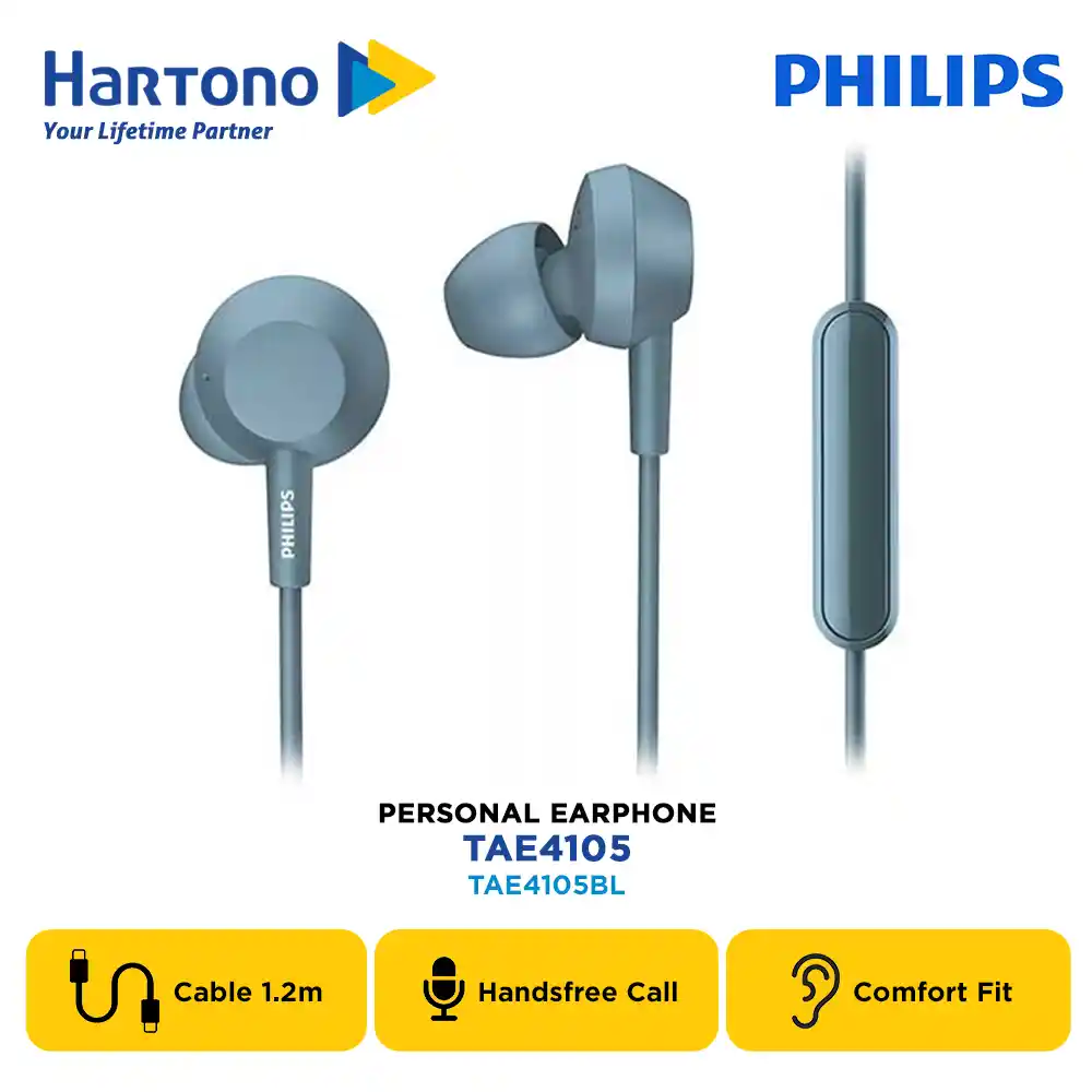 PHILIPS PERSONAL EARPHONE TAE4105 SERIES