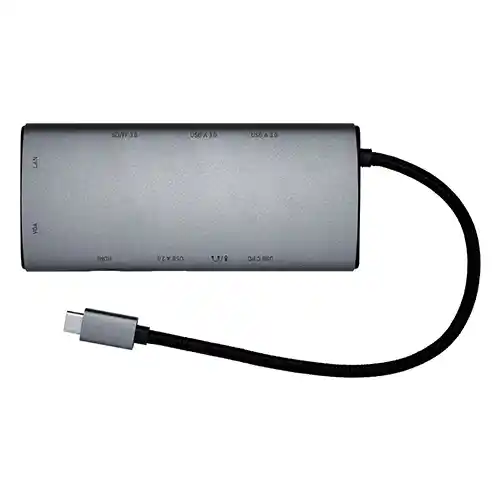 BERVIN 10 IN 1 USB HUB & HDMI SWITCHER BCMH-1022