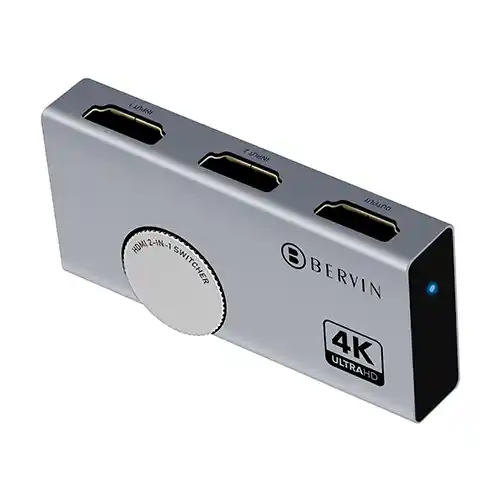 BERVIN 2 IN 1 USB HUB & HDMI SWITCHER BHHS-2021