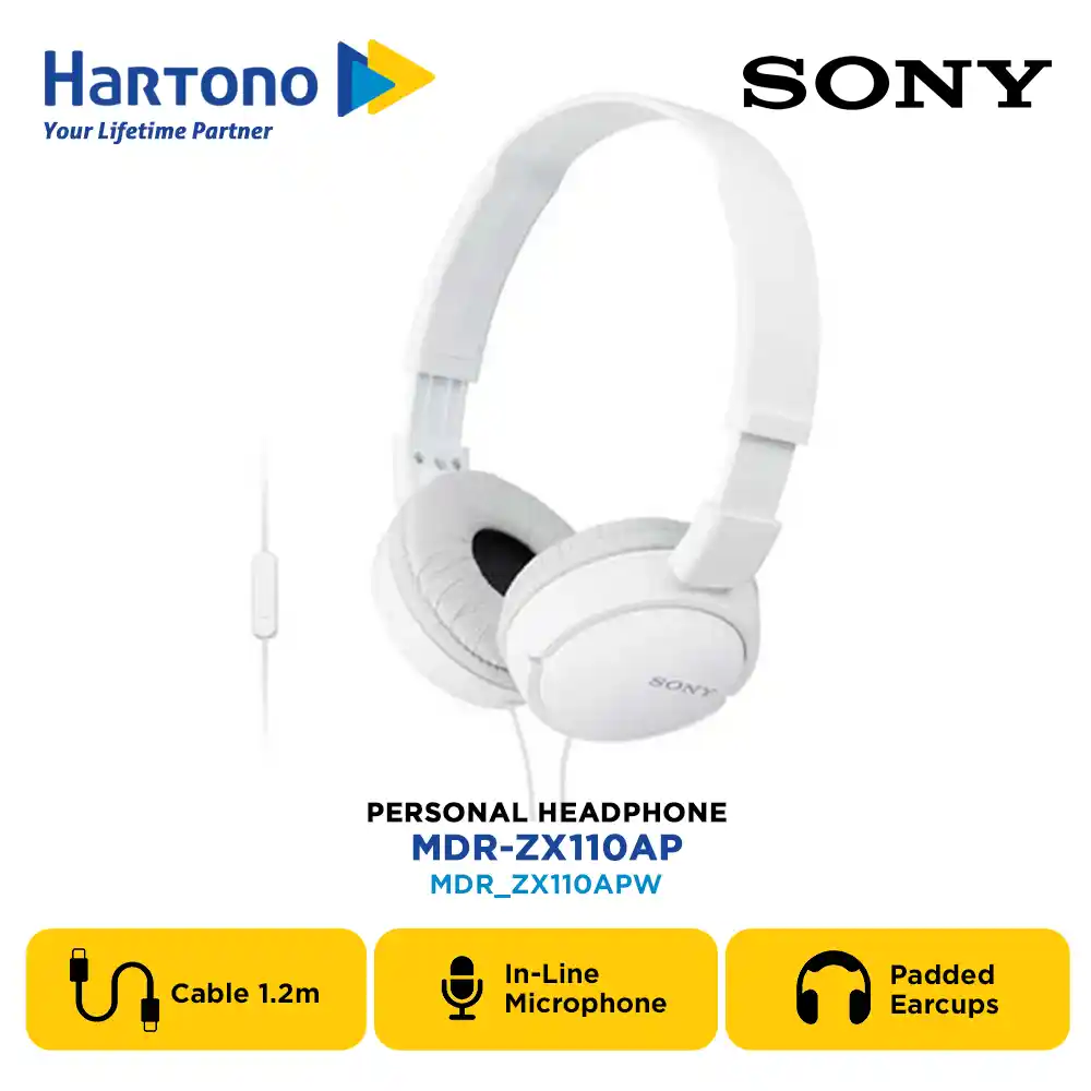 SONY PERSONAL HEADPHONE MDRZX110A SERIES