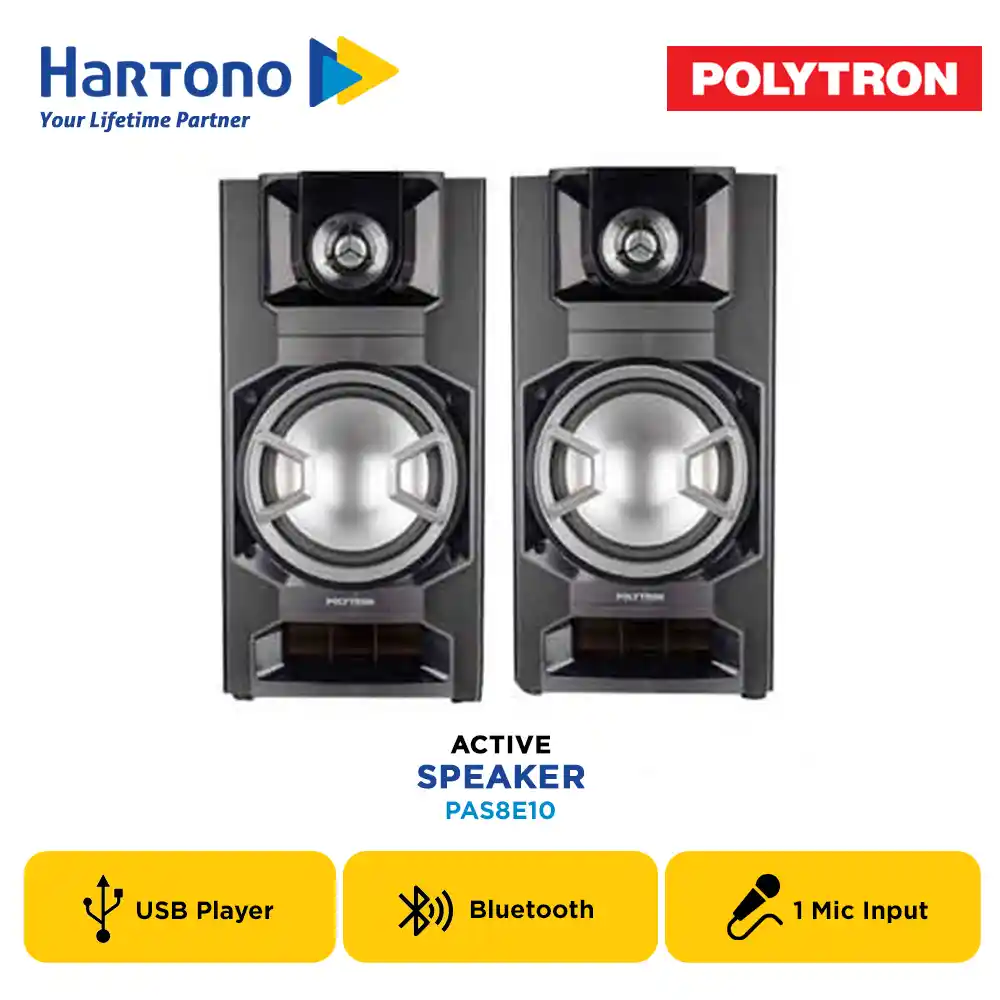 POLYTRON ACTIVE SPEAKER PAS8E10