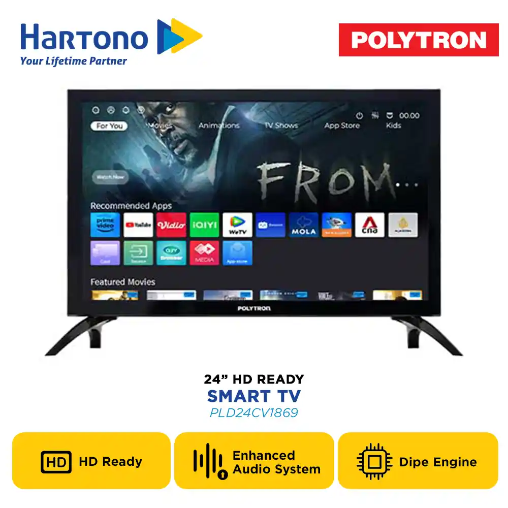 POLYTRON 24 inch LED SMART TV PLD24CV1869