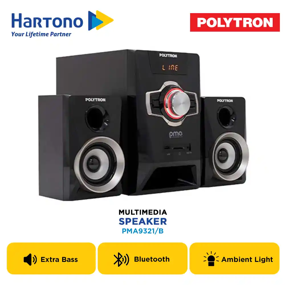POLYTRON BLUETOOTH SPEAKER MULTIMEDIA PMA9321/B