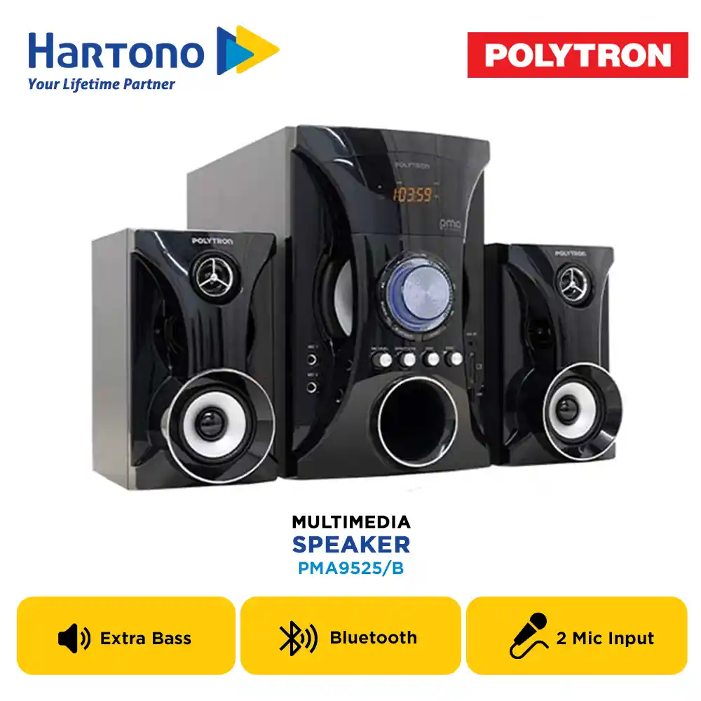 POLYTRON MULTIMEDIA SPEAKER PMA9525/B