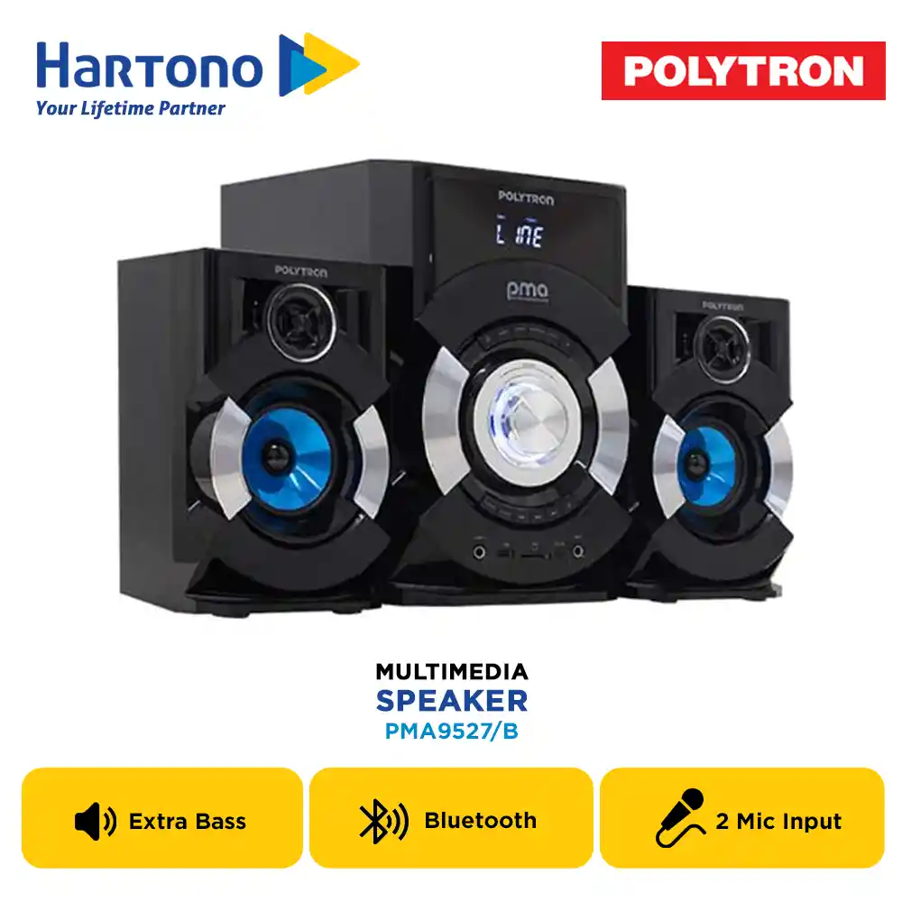 POLYTRON BLUETOOTH SPEAKER MULTIMEDIA PMA 9527/B