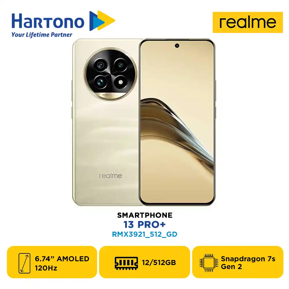 REALME SMARTPHONE 13 PRO+ 12/512GB GOLD