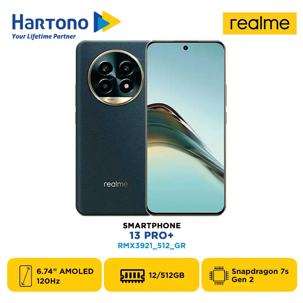 REALME SMARTPHONE 13 PRO+ 12/512GB GREEN