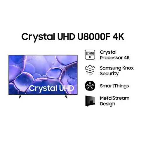 Samsung Crystal UHD U8000F 4K Smart TV Series