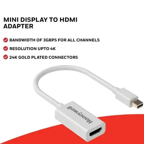 HONEYWELL KABEL CONVERTER MINI DISPLAY TO HDMI HONEYWEL02/ADP/WHT