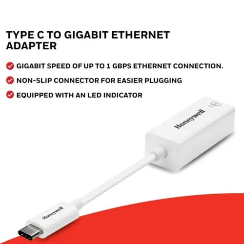 HONEYWELL KABEL CONVERTER TYPE C TO GIGABIT ETHERNET HONEYWELL10/ADP/WH