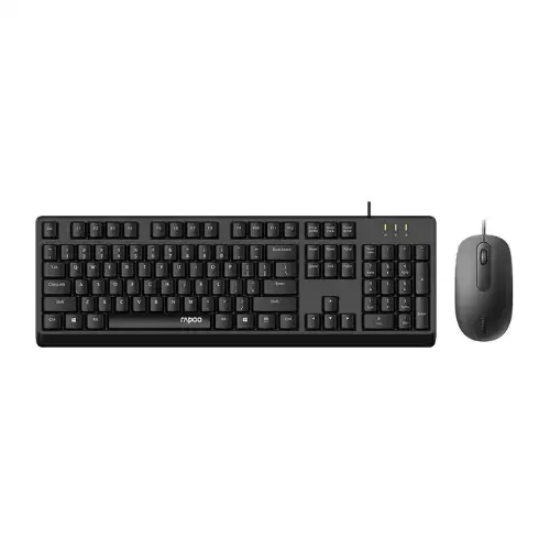 RAPOO COMBO CABLE KEYBOARD MOUSE X130PRO