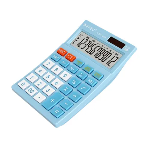 V-TEC DESKTOP CALCULATOR CL220 BLUE VT-CL220_SL/BR
