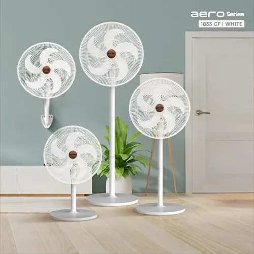 MITO KIPAS ANGIN BERDIRI STAND FAN 4 IN 1 AERO SERIES FAN-1833CF-WHITE