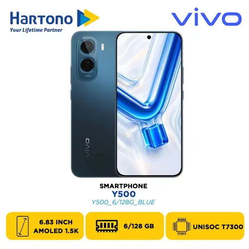 VIVO SMARTPHONE Y500 6/128GB BLUE - JATIM