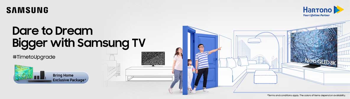 Promo Samsung TV Gratis Hadiah Exclusive #TimetoUpgrade
