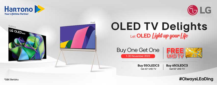 LG OLED TV Delights - Promo Buy OLED TV Get UHD TV