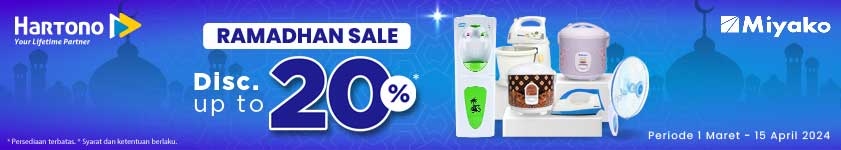 Miyako Ramadhan Sale Discount up to 20%