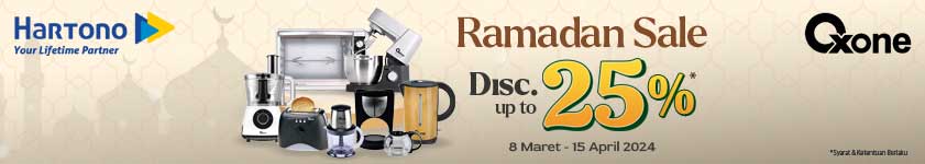Oxone Kitchen Appliances Ramadhan Discount up to 25%
