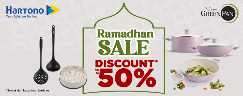 Greenpan Cookware Ramadhan Disc.up to 50%