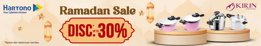 Kirin Pressure Cooker Ramadan Disc. up to 30%