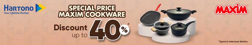 Maxim Cookware Discount up to 40%
