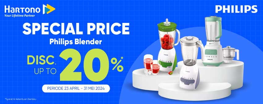 Philips Blender Discount 20%