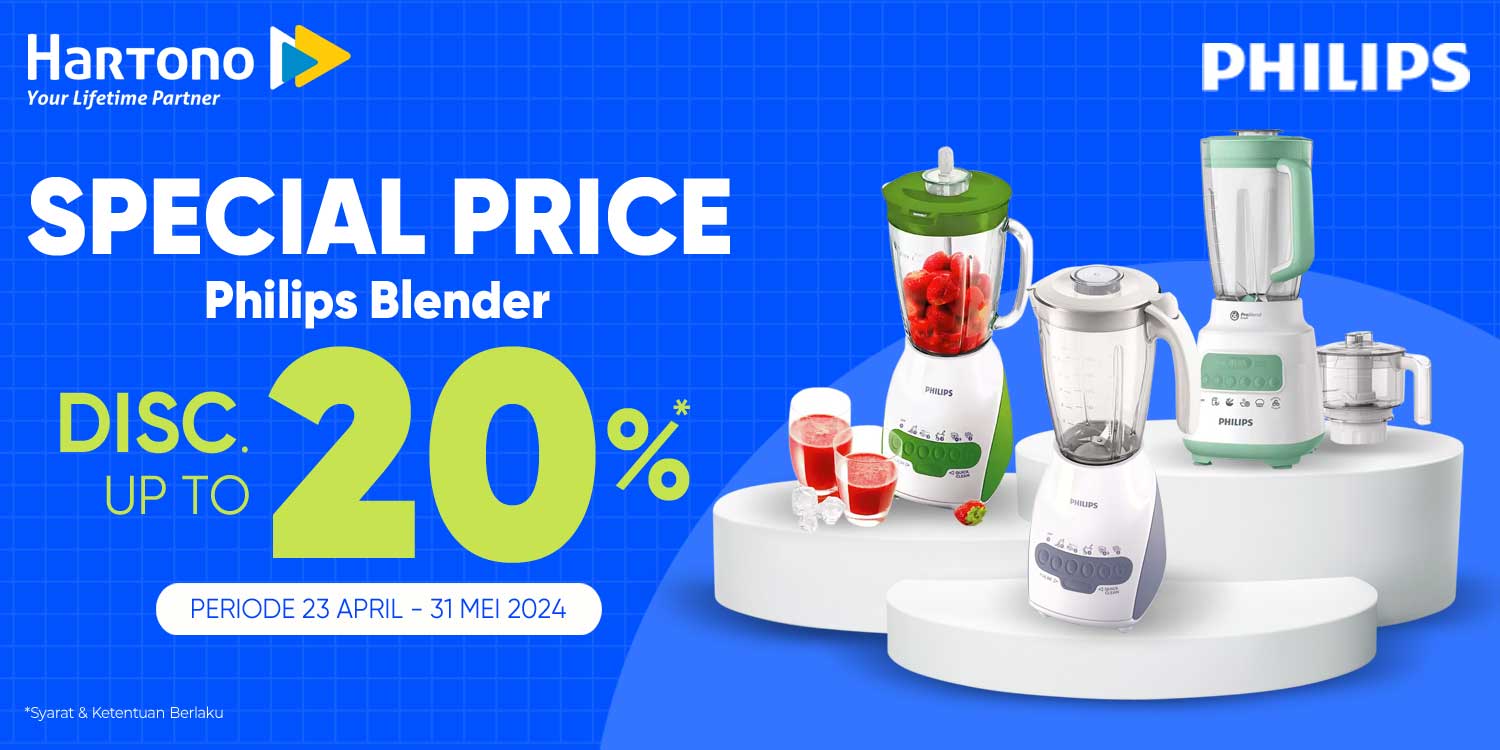 Philips Blender Discount 20%