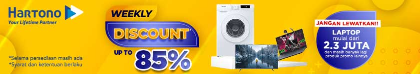Weekly Discount up to 85%