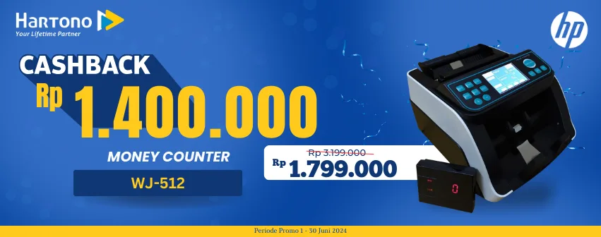 Mesin Hitung Uang Newmark NWM-WJ-512 Special Cashback