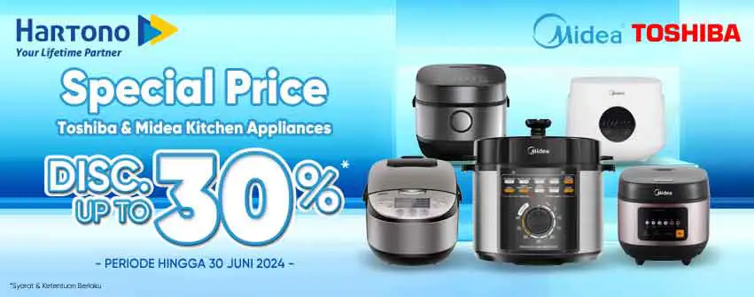Midea & Toshiba Electric Cooker Special Price