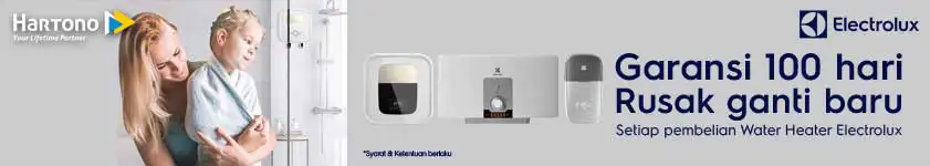 Promo Electrolux Water Heater - Garansi 100 Hari Rusak Ganti Baru