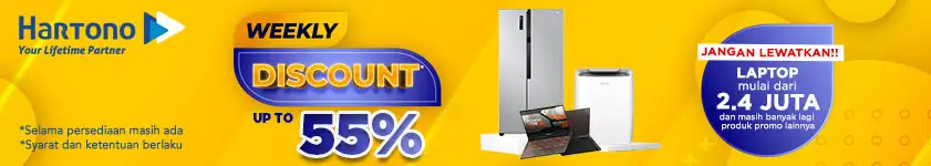 Weekly Discount up to 55%