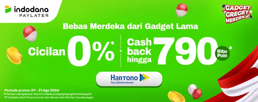 Indodana PayLater Promo Gadget Greget Merdeka